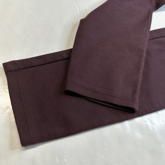 Spanx Leggings Womens XL Red Hot Assets Purple Wine Ponte Pull On Pants Slimming - Picture 14 of 14